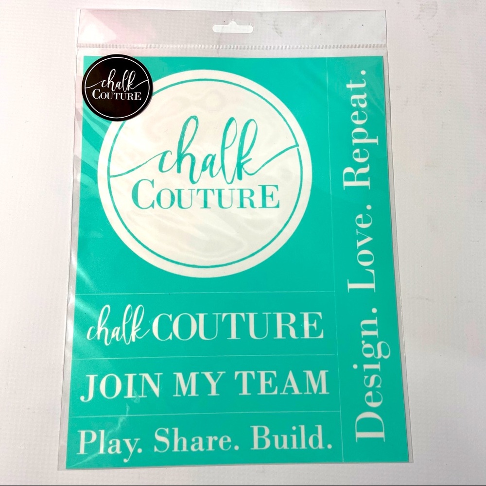 Chalk Couture Logos Transfer 2018. New
